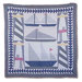 Light and Sails Throw Quilt