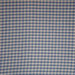 Blue and Ecru Gingham Checks Toss Pillow