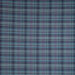 Navy and Light Blue Plaid Curtain Valance