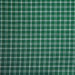 Green and White Plaid Bed Skirt / Dust Ruffle