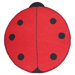 Ladybug Small Spots Kids Rug