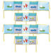 Junior Travel 4 Piece Bumper Pad Set