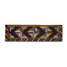 Dusty Diamond Log Cabin Cotton Curtain Valance