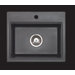 Aquarius 20" x 17" Granite Bar Sink in Metallic Chocolate