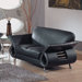 Dali Leather Loveseat