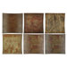Miki Collage Metal Wall Art, Set of 6