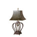 Morrisa Table Lamp in Mahogany