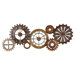 Spare Parts Clock in Dark Chestnut Brown