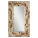 Durante Mirror in Marbleized Maple Brown