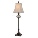 Gorizia One Light Buffet Lamp in Crackled Antiqued Ivory