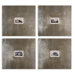Historical Buildings I, II, III and IV Wall Art (Set of 4)