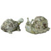 Tortoise and Snail 2-Piece Ceramic Figurine Set
