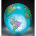 12" Inflatable Globe with Light