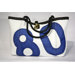 Rope Tote in White Sailcloth and Number