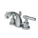 Milano Mini Widespread Bathroom Faucet with Double Lever Handles
