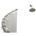Adjustable Hotel Curved Shower Rod