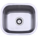 Stainless Steel Undermount Single Bowl Kitchen Sink in Brushed Nickel