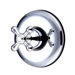 Wall Volume Control Faucet Shower Faucet Trim Only with Metal Cross Handles