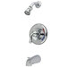 St. Charles Pressure Balanced Volume Control Tub and Shower Faucet