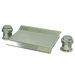 Double Handle Deck Mount Water Fall Roman Tub Faucet Trim