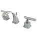 Mini Widespread Bathroom Faucet with Double Lever Handles