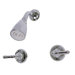 Magellan Diverter Tub Shower Faucet with Metal Lever Handles