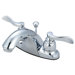 NuWave French Double Handle Centerset Bathroom Faucet with Retail Pop-Up