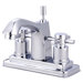 Concord Double Handle Deck Mount Bathroom Faucet