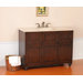 Limburg Dark Single 48" Bathroom Vanity in Antique Cherry