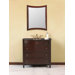Venice Single 36" Bathroom Vanity Set in Espresso