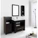 Masselin Single 36" Bathroom Vanity Set in Espresso