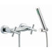 Maxima Wall Mount Thermostatic Shower Faucet with Hand Shower