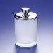 Accessories Frozen Glass Cotton Swab Jar