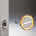 9" Incandescent Light Extendable 5X Magnifying Mirror