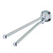 Montana Classic Two Arm Towel Rail in Chrome