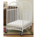 Deluxe Compact Crib in White-3" Mattress Included