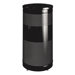 Heavy-guage Steel Receptacle, Black