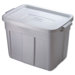 18 Gallon Roughneck Storage Box in Steel Gray