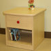 Sierra 1 Drawer Nightstand