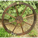 Wagon Wheel Trellis Feeder