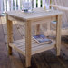 Rectangular Scroll Side Table