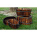 Oval Cedar Barrel (Set of 4)