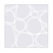 Coaster Notz Pebbles in White on Clear Base (Set of 4)
