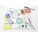 DwellStudio Animal Blocks and Six Dry Erase Markers Kidz Box