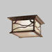 Morris  Outdoor Flush Mount in Distressed Copper