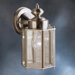 New Street  Wall Lantern in Stainless Steel