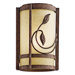 Lancaster Gardens  Outdoor Wall Lantern in Aged Bronze