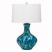 Westwood Blue Cascade One Light Portable Table Lamp