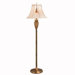 Westwood Raya One Light Floor Lamp in Antique Brass