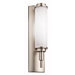 Allegre One Light Wall Sconce in Satin Nickel